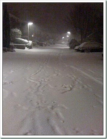 snow in kent