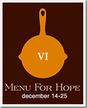menu for hope