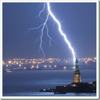 lightning strikes liberty
