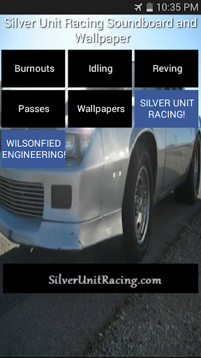 Silver Unit Racing Soundboard