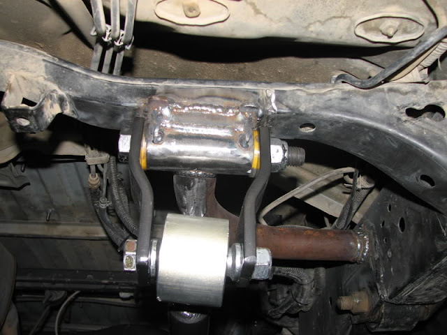 Barra de tração anti axle wrap