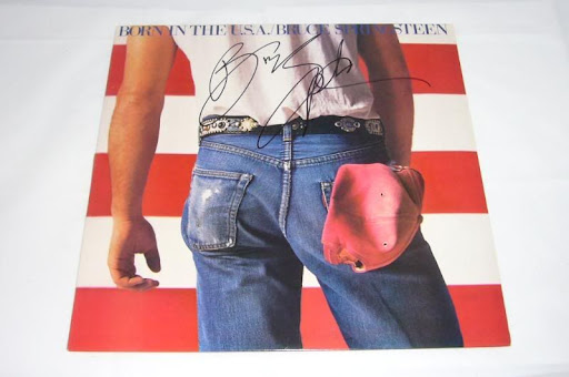 Bruce Springsteen Signed Born