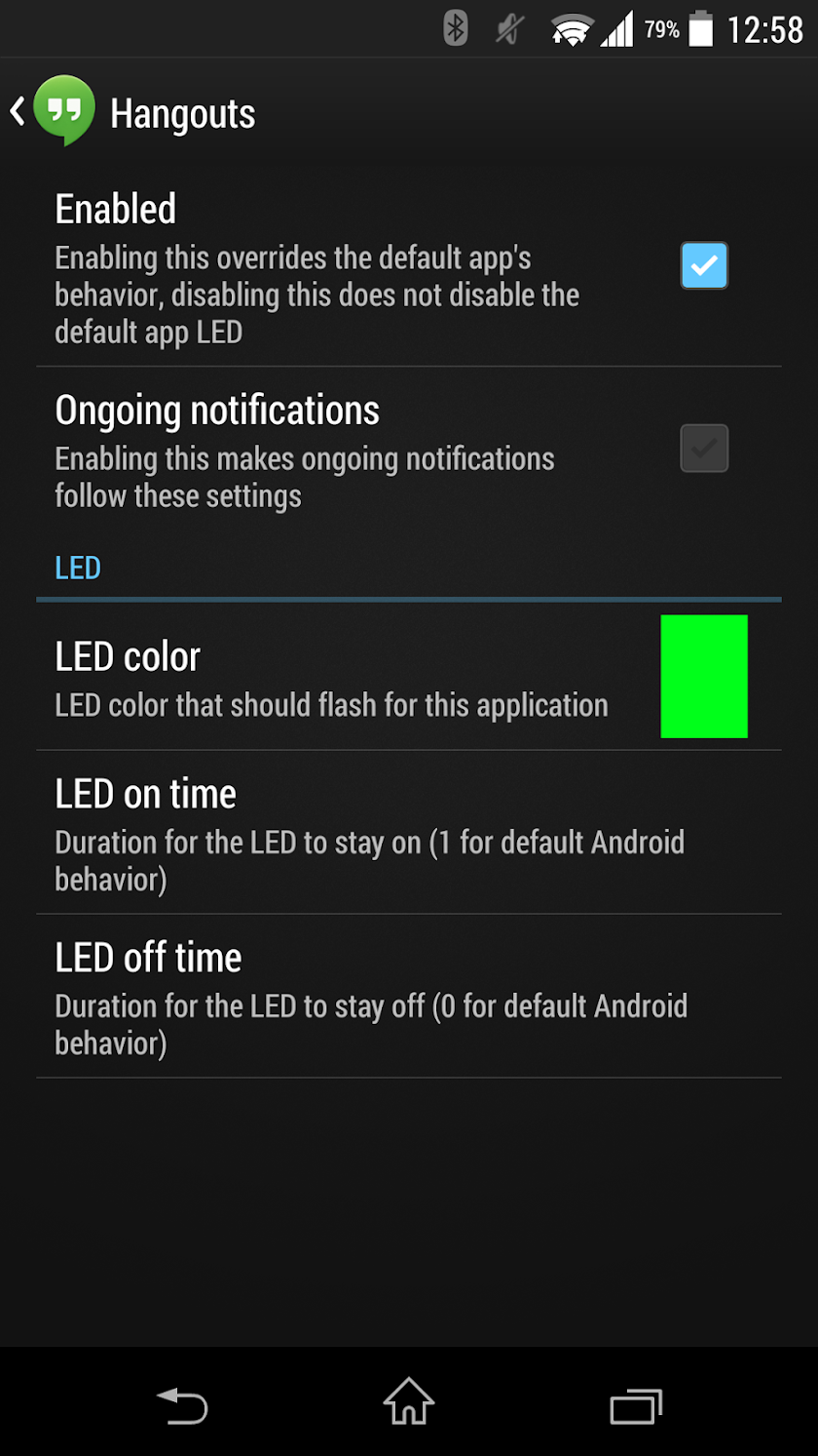 Xposed LED Control Unlock Key Screen 2