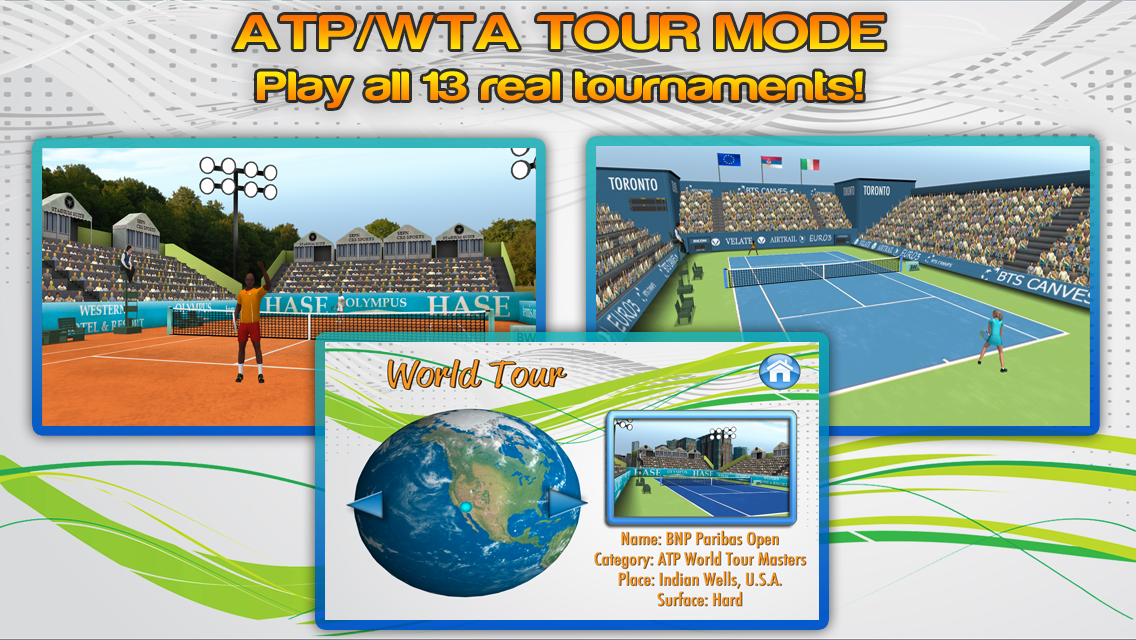 First Person Tennis World Tour - screenshot