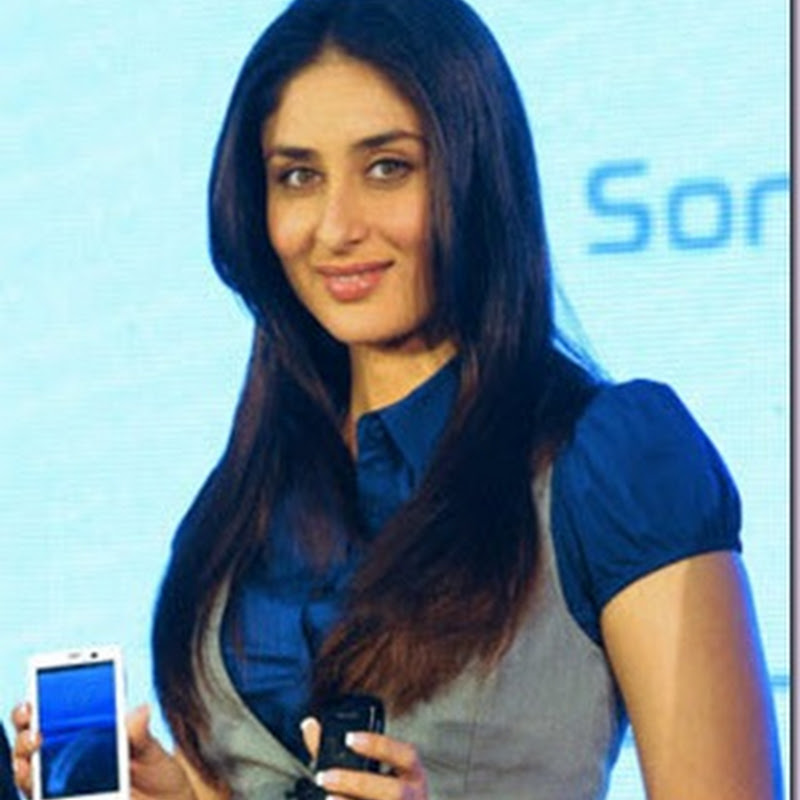 Kareena Kapoor as a new Sony Ericsson brand ambassador!