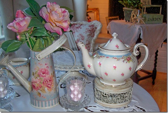 teapot and watering can