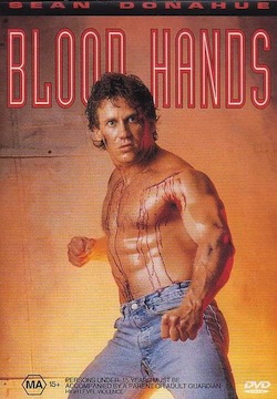 Blood hands poster