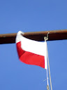 Die polnische Gastflagge ist gehisst