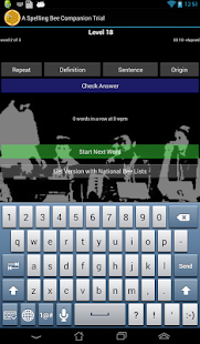 A Spelling Bee Companion Trial Screenshots 2