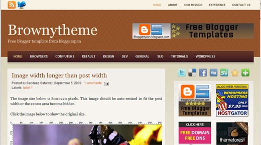 free-premium-blogger-xml-template-brownytheme-two-columns-brown