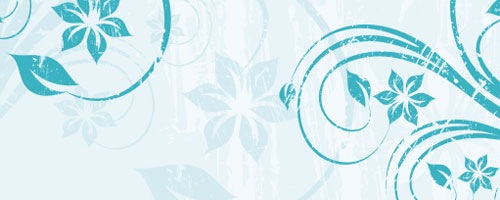 free-floral-blue-swirl-background-stock-image