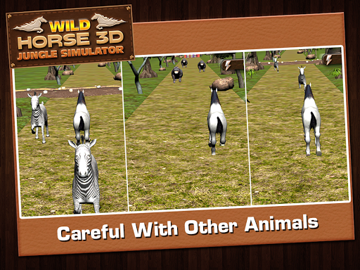 【免費模擬App】Wild Horse Jungle Simulator 3D-APP點子