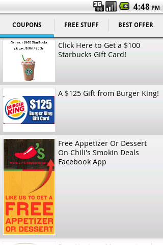 Restaurant Coupons by AlexApp