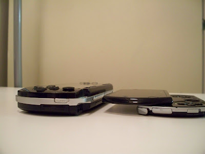 PSP Phat and PSP Go (side)