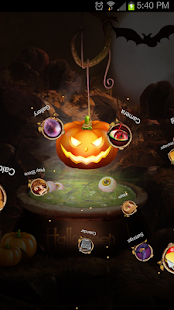 Next Launcher Theme Halloween