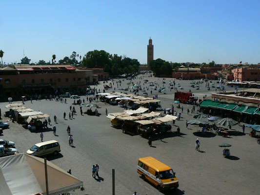 Imagini Maroc: Jema el-Fnaa Marrakech -