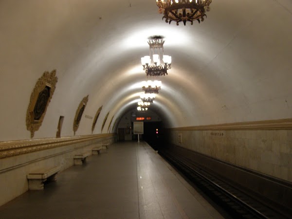 Obiective turistice Rusia: metrou moscova