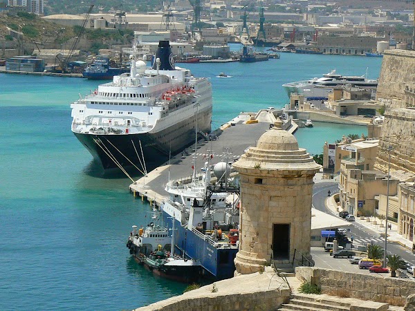 Obiective turistice Malta: vedere din Baraka, Valletta