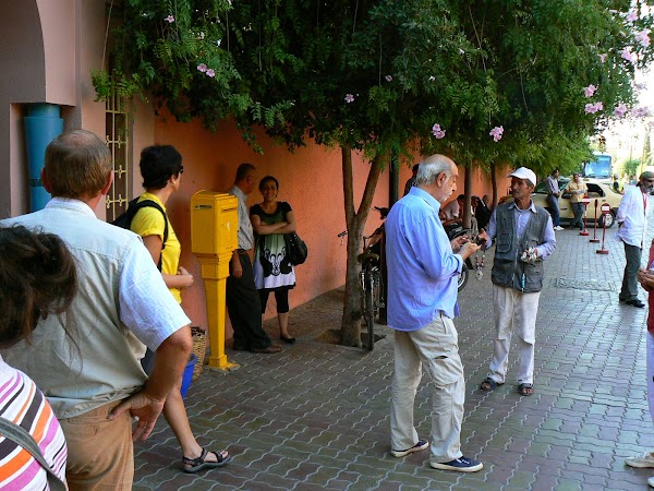 Obiective turistice Maroc: vila Yves Saint Laurent, Marrakech la intrare