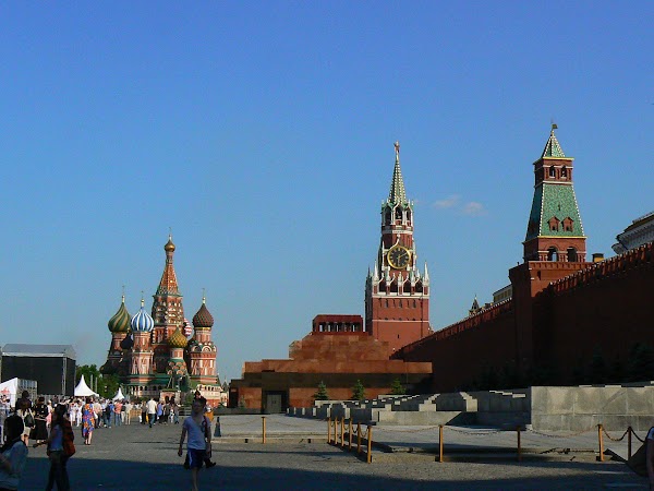 Atractii turistice Rusia: Piata Rosie, Moscova