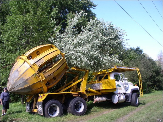 Tree Spade and Transporter 11