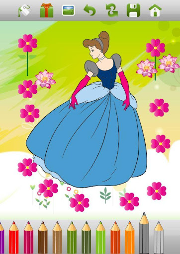 免費下載家庭片APP|Coloring Book Princess app開箱文|APP開箱王