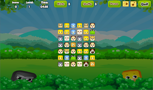 Android application Animals Connect screenshort