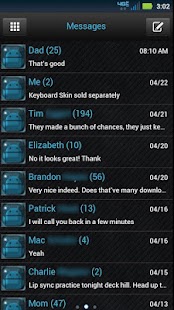 How to download GO SMS Black ICS Theme patch 1.1 apk for android