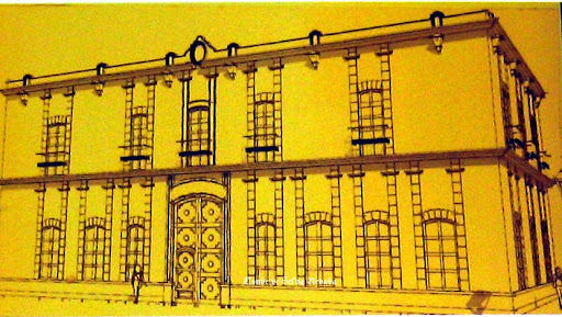 Palacios Del Prado. Fachada del Palacio del