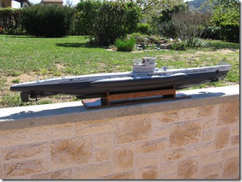 n°169 le u99 vue du côté tribord