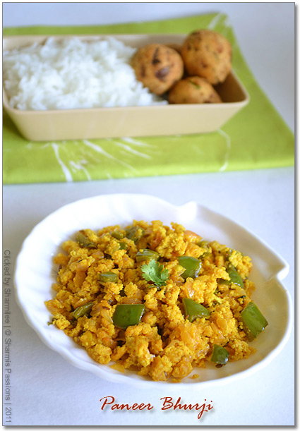Paneer Bhurji Recipe Paneer Bhurji Recipe