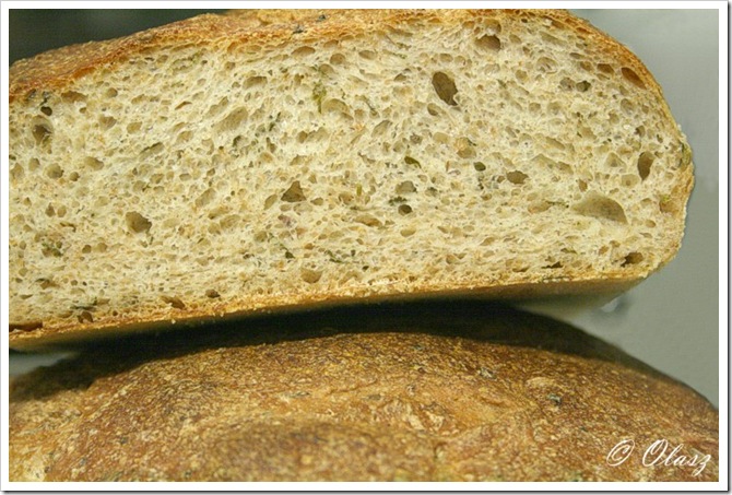 chleb z kolendrą