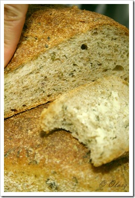 chleb z kolendrą