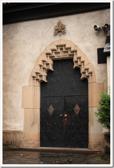 Nowy Sącz, Bazylika Kolegiacka św. Małgorzaty, boczne wejście, boczne wejście
