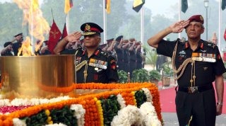 Indian Army Wallpaper [Indian Army Chief & the Vice-Chief]