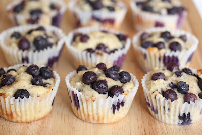 photo of Blueberry almond ricotta muffins