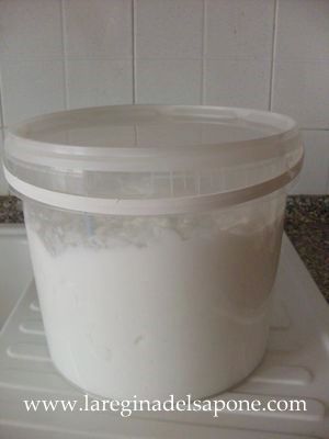 La regina del sapone: crema di sapone per lavatrice Lavaggio lavatrice con bicarbonato