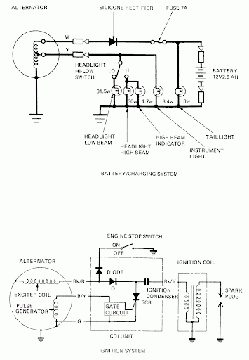 1982 Honda mb5 wiring diagram #7