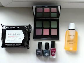 Inglot Part #1: Eyeshadows and MakeUp Remover Wipes