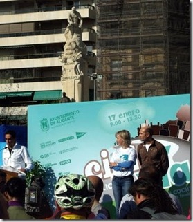 Contador, Sonia Castedo y JUan Seva