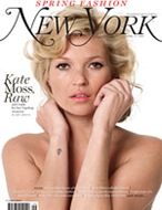 Kate Moss New York magazine cover photo