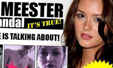 Leighton Meester Tape Scandal screen shots picture