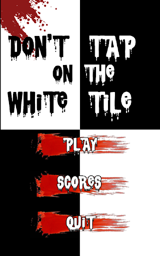 Don't tap the white tile