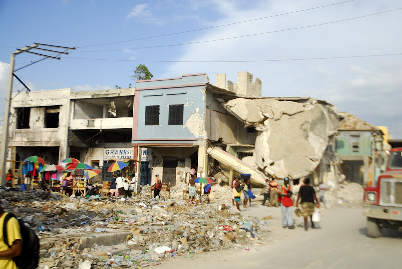 The devestation in Haiti
