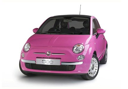 Fiat has created "glamour" version FIAT 500