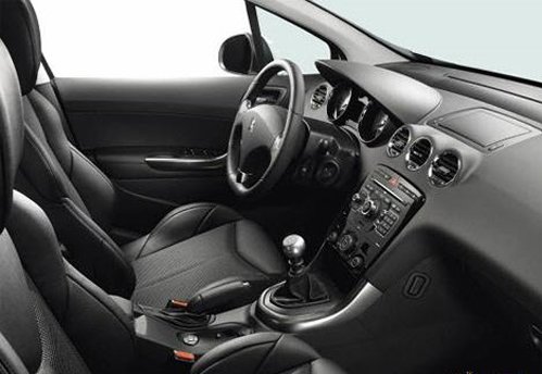 Interior of Peugeot