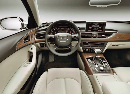 Audi A6, interior