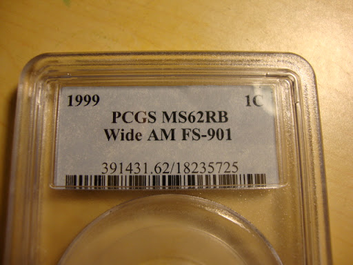 PCGS-1999-WAM-Graded-Results!