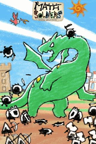 Android application MATH SOLDIERS screenshort