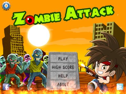 Zombie Attack Arcade lite App